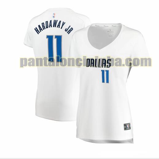 Maglia Donna basket Tim Hardaway Jr. 11 Dallas Mavericks Bianco association edition