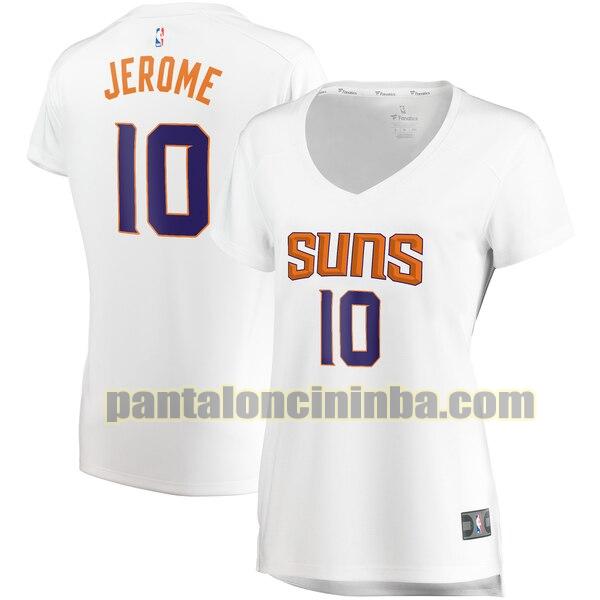 Maglia Donna basket Ty Jerome 10 Phoenix Suns Bianco association edition