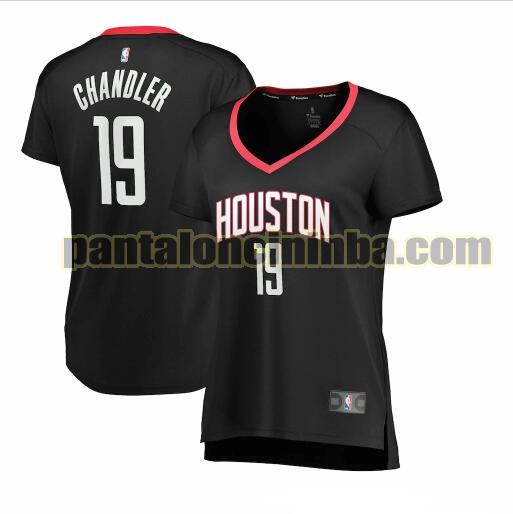 Maglia Donna basket Tyson Chandler 19 Houston Rockets Nero statement edition