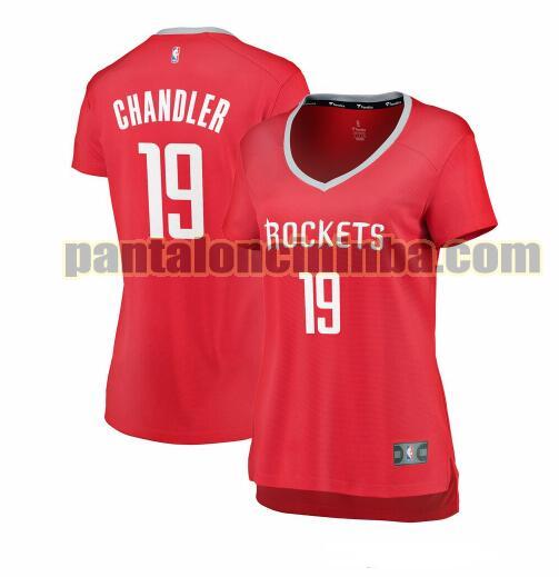 Maglia Donna basket Tyson Chandler 19 Houston Rockets Rosso icon edition