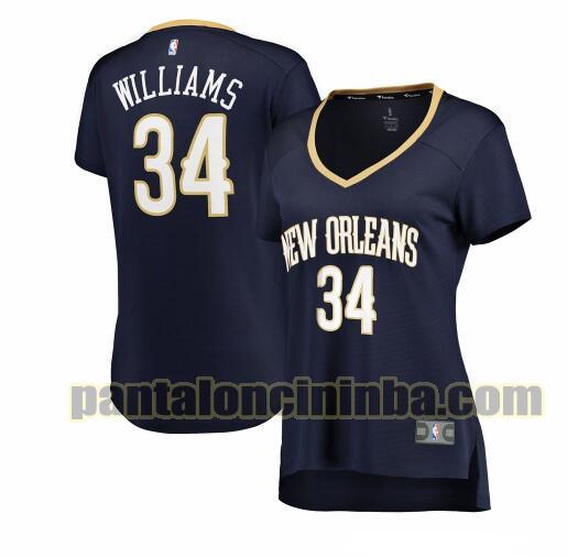 Maglia Donna basket Zylan Cheatham 34 New Orleans Pelicans Rosso statement edition