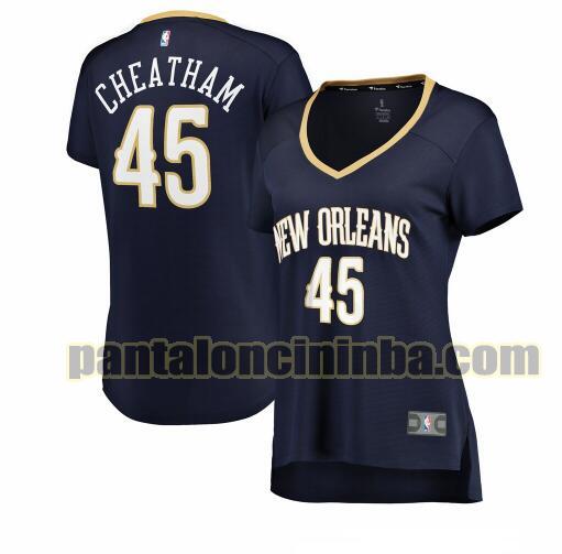 Maglia Donna basket Zylan Cheatham 45 New Orleans Pelicans Armada icon edition