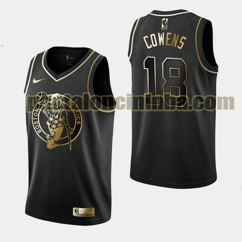 Maglia Uomo basket David Cowens 18 Boston Celtics Nero Edizioni City 19-20