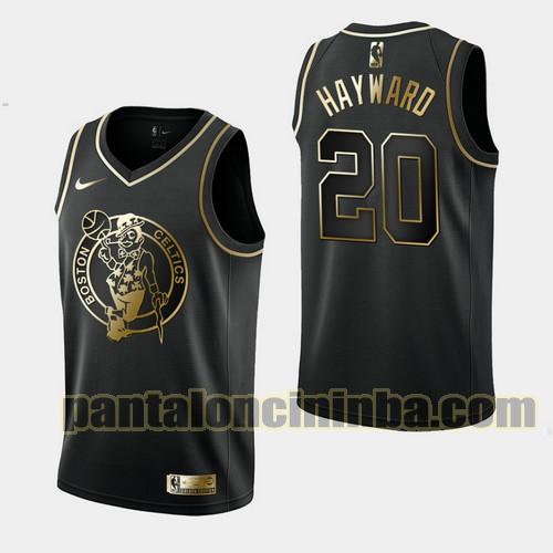 Maglia Uomo basket Gordon Hayward 20 Boston Celtics Nero Edizioni City 19-20