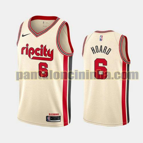 Maglia Uomo basket Jaylen Hoard 6 Portland Trail Blazers Bianco Edizioni City 19-20