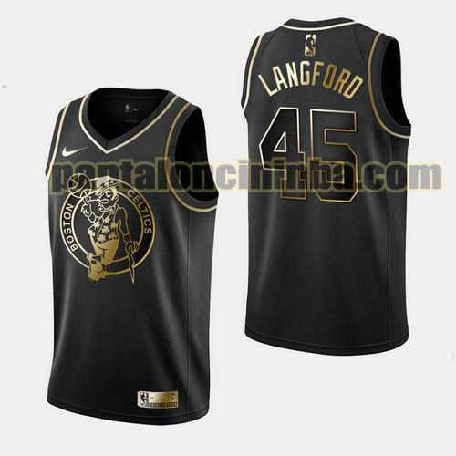 Maglia Uomo basket Romeo Langford 45 Boston Celtics Nero Edizioni City 19-20