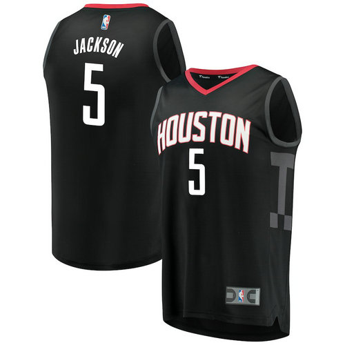 maglia uomo Aaron Jackson 5 2018-2019 houston rockets nero