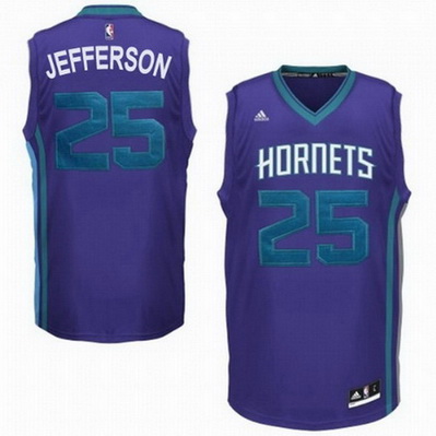 maglia nba al jefferson 25 2016 charlotte hornets porpora