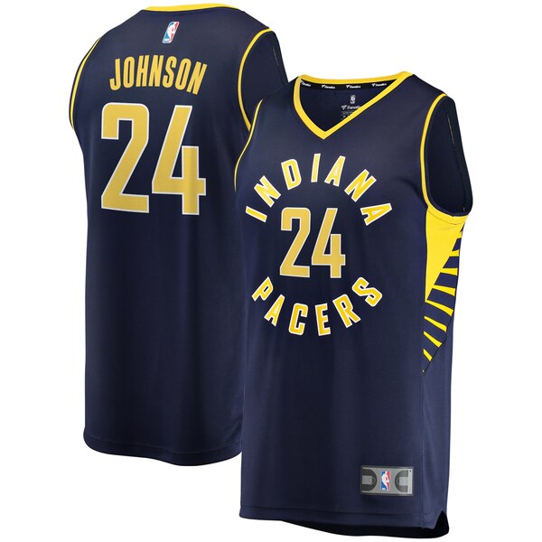 maglia basket Alize Johnson 24 2019-2020 indiana pacers marine