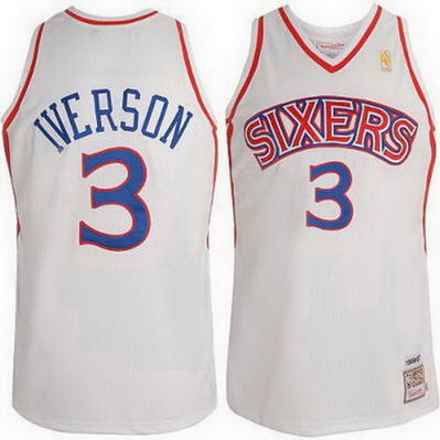 canotta nba allen iverson 3 philadelphia 76ers 1996-1997 retro