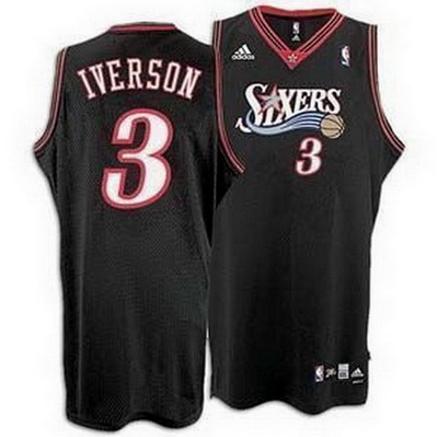 canotta allen iverson 3 philadelphia 76ers soul nero