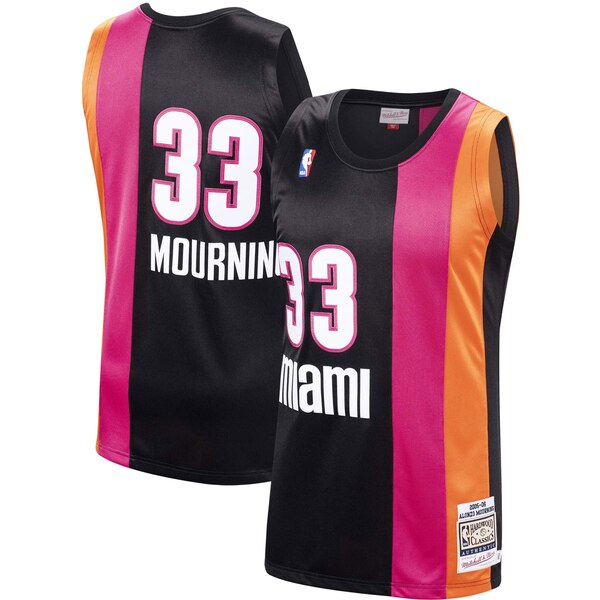 canotta basket Alonzo Mourning 33 2019-2020 miami heat nero
