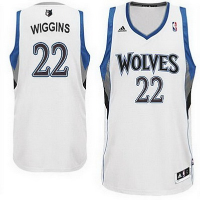 maglia basket andrew wiggins 22 minnesota timberwolves rev30 bianca