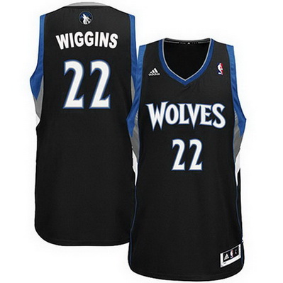 canotta basket andrew wiggins 22 minnesota timberwolves rev30 nero