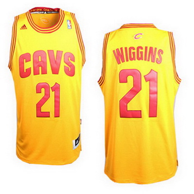 maglia basket andrew wiggins cleveland cavaliers rev30 giallo