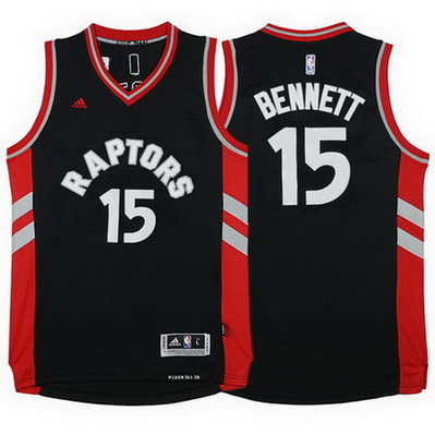 canotta basket anthony bennett 15 2016 toronto raptors nero