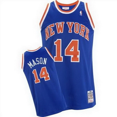 canotta basket anthony mason 14 new york knicks rev30 blu