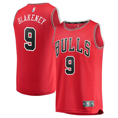 canotta basket Antonio Blakeney 9 2019 chicago bulls rosso
