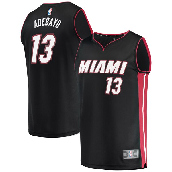 canotta basket Bam Adebayo 13 2019-2020 miami heat nero