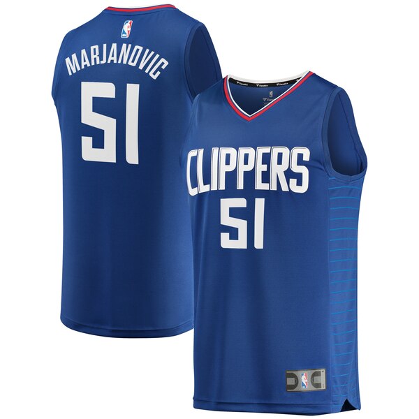 maglia boban marjanovic 51 2019-2020 los angeles clippers blu