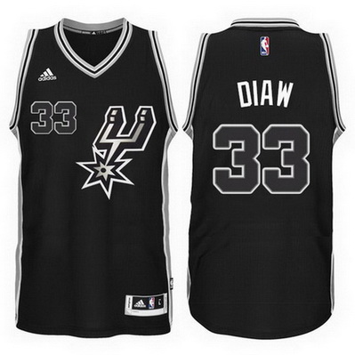 canotta nba boris diaw 33 2016 san antonio spurs nero