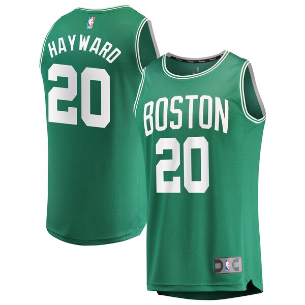 canotta basket boston celtics 2020 bambino gordon hayward 20 verde