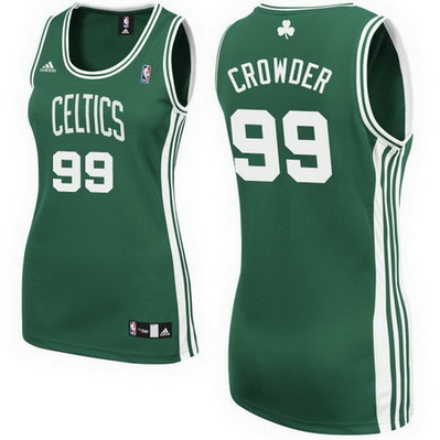 canotta basket donna boston celtics jae crowder 99 verde