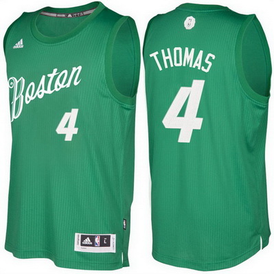 maglie uomo boston celtics natale 2016 isaiah thomas 4 verde