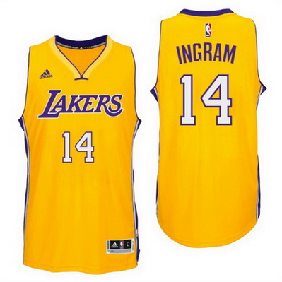 canotta nba brandon ingram 14 2016 los angeles lakers giallo