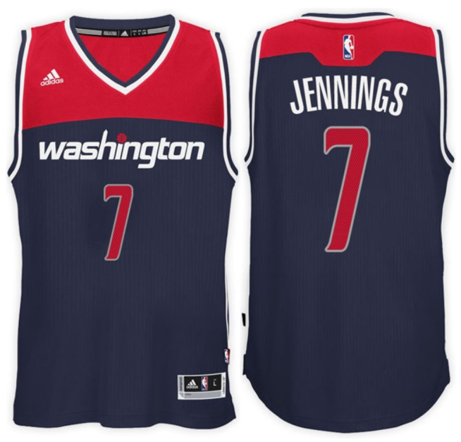 canotta brandon jennings 7 2017 per washington wizards blu