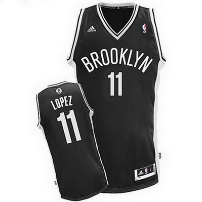 maglia nba brook lopez 11 brooklyn nets rev30 nero