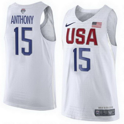 canotte uomo cameron anthony 15 nba usa olimpiadi 2016 bianca