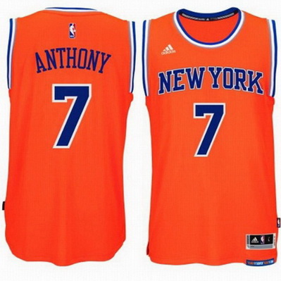 canotta nba carmelo anthony 7 2015 new york knicks arancia