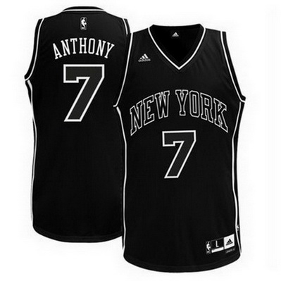 maglia basket carmelo anthony 7 2016 new york knicks nero