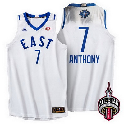 maglia basket carmelo anthony 7 nba all star 2016 bianca