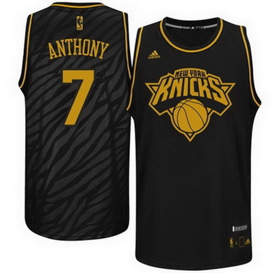 canotta basket carmelo anthony 7 new york knicks moda nero