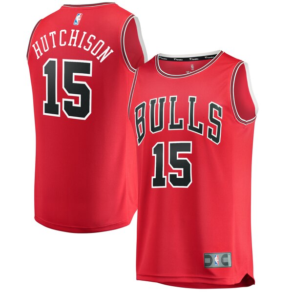 canotta basket Chandler Hutchison 15 2020 chicago bulls rosso
