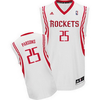 maglia chandler parsons 25 houston rockets rev30 bianca