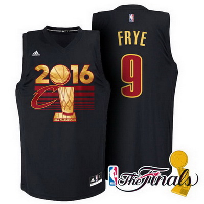 maglia channing frye 9 campioni 2016 cleveland cavaliers nero