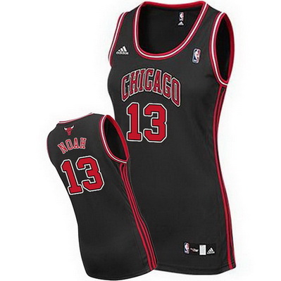 canotte nba donne chicago bulls joakim noah 13 nero