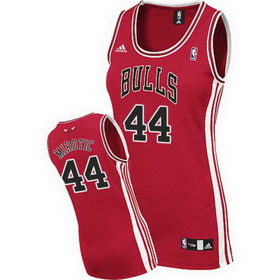 canotta basket donna chicago bulls nikola mirotic 44 rosso