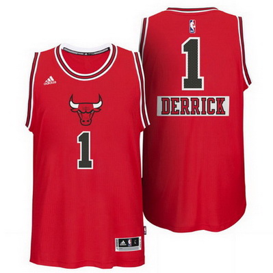 maglie basket chicago bulls natale 2014 derrick rose 1 rosso