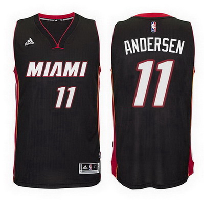 maglia nba chris andersen 11 2015 miami heat nero