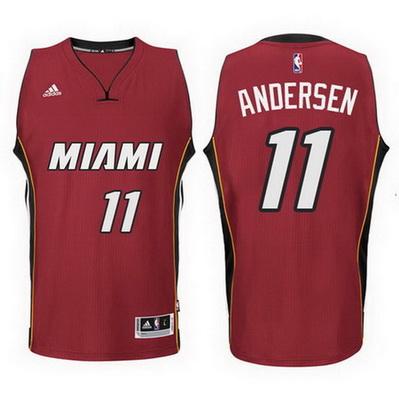 canotta chris andersen 11 2015 miami heat rosso