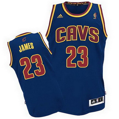 canotta cleveland cavaliers bambino lebron james 23 blu