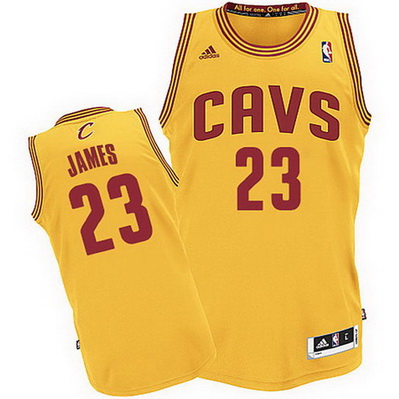 maglia nba cleveland cavaliers bambino lebron james 23 giallo