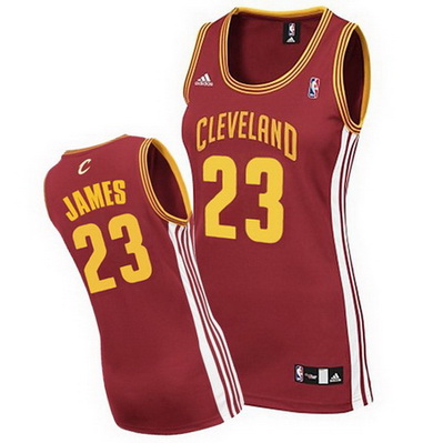 canotta basket donna cleveland cavaliers lebron james 23 rosso