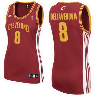 canotte nba donne cleveland cavaliers matthew dellavedova 8 rosso