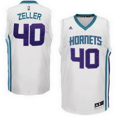 canotta cody zeller 40 2016 charlotte hornets bianca