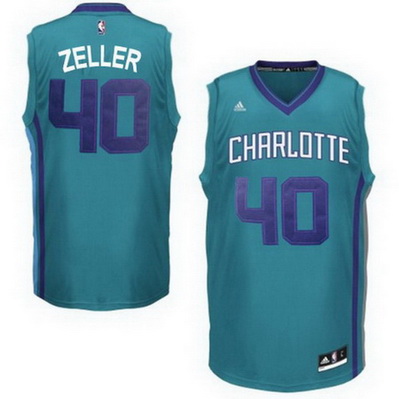 canotta nba cody zeller 40 2016 charlotte hornets verde